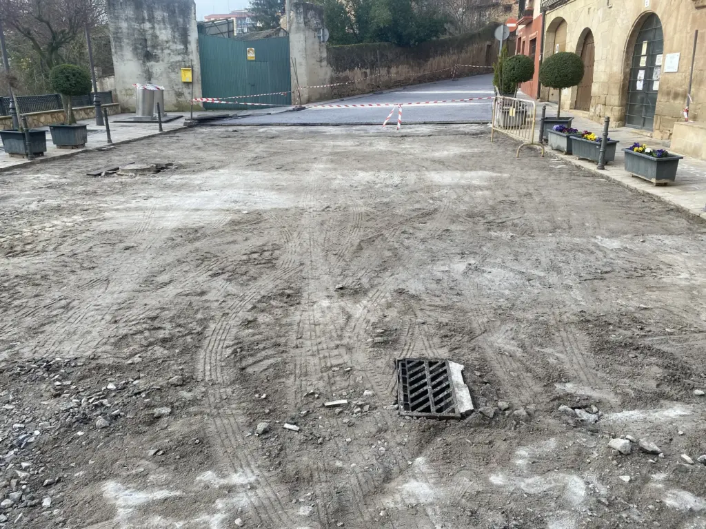 Reurbanización de calles en Fuenmayor