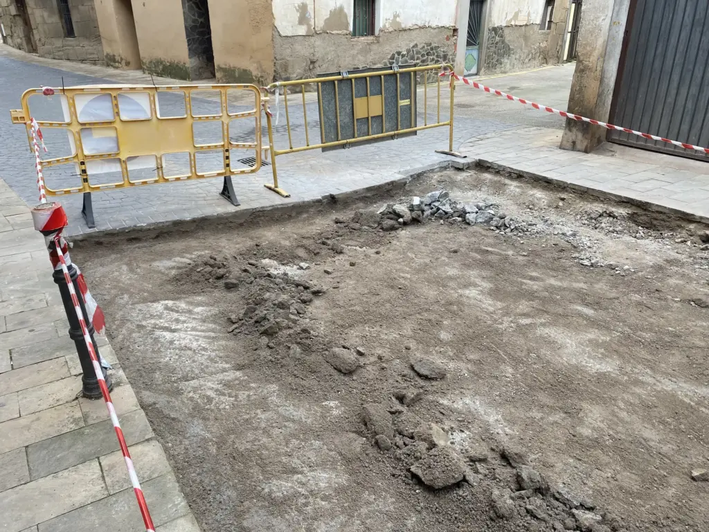 Reurbanización de calles en Fuenmayor