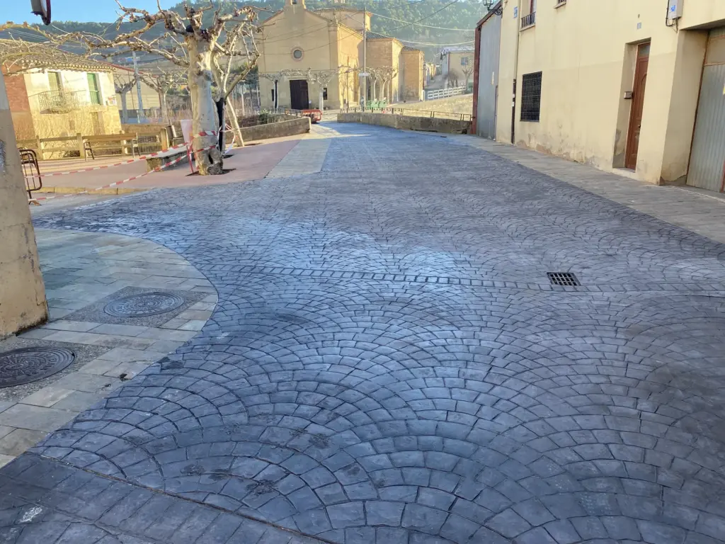 Reurbanización de calles en Fuenmayor