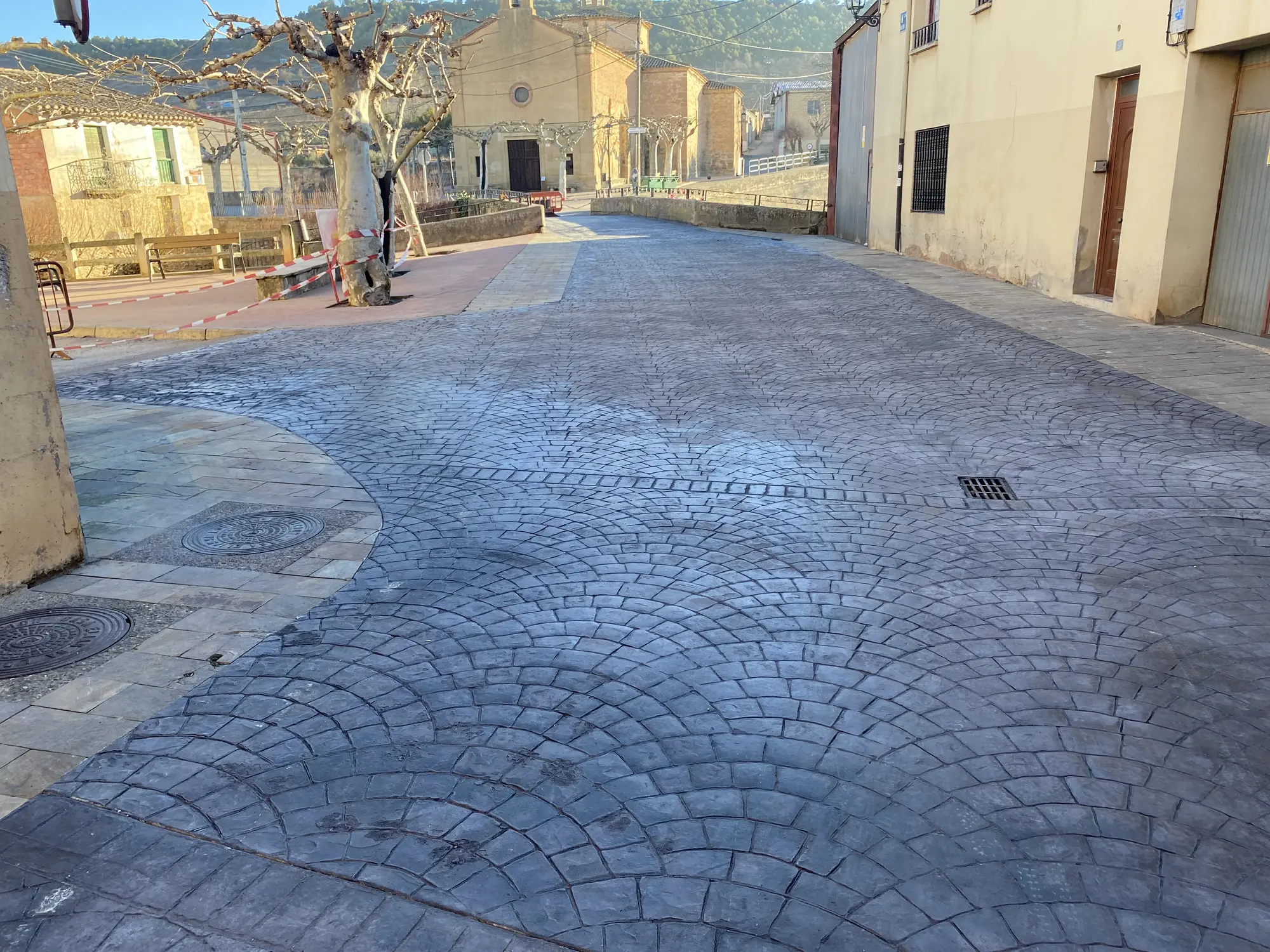 Reurbanización de calles en Fuenmayor