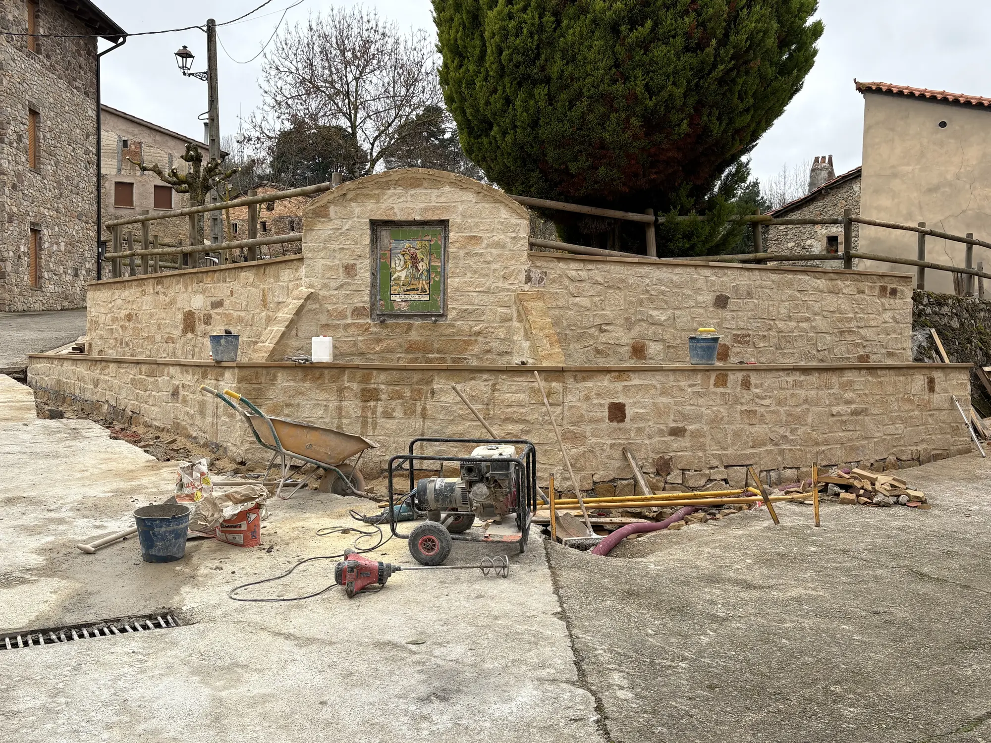 Restauración de la fuente de San Juan