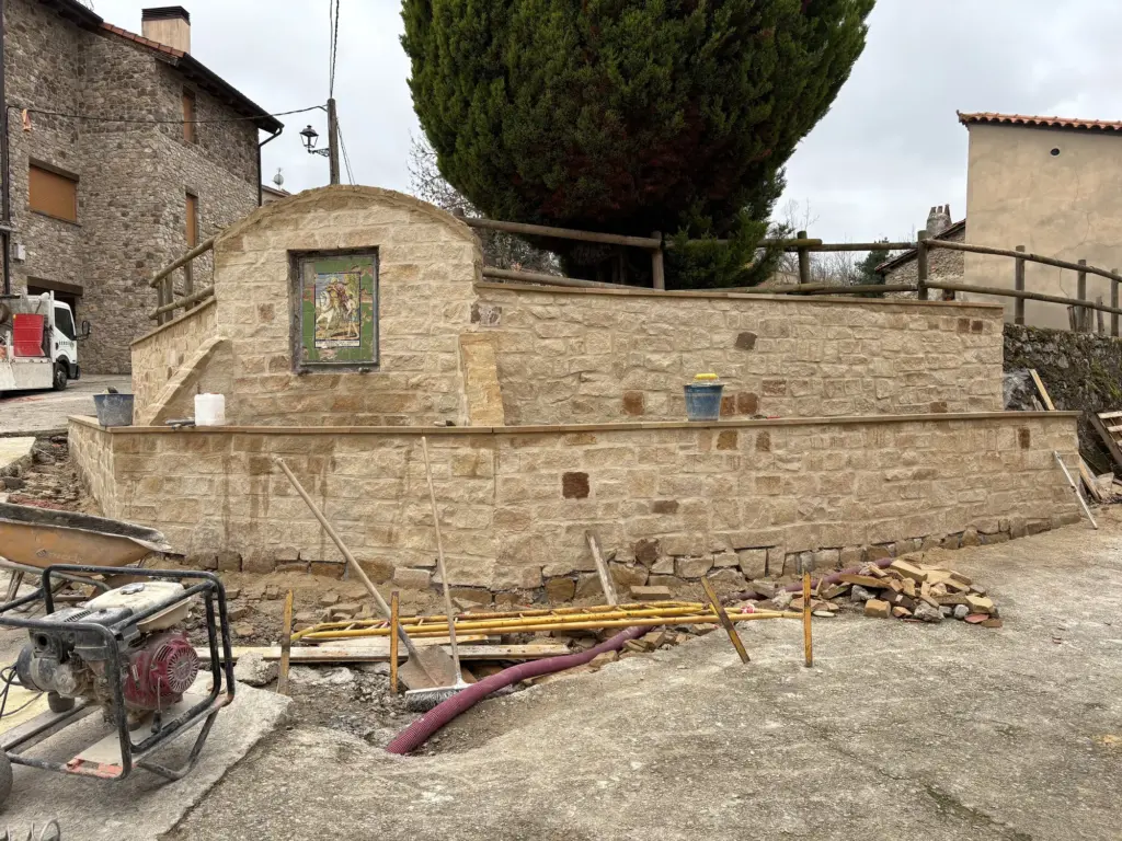 Restauración de la fuente de San Juan