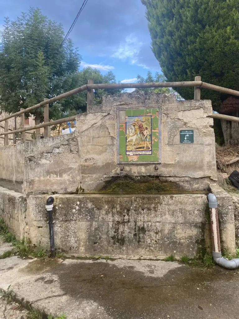 Restauración de la fuente de San Juan