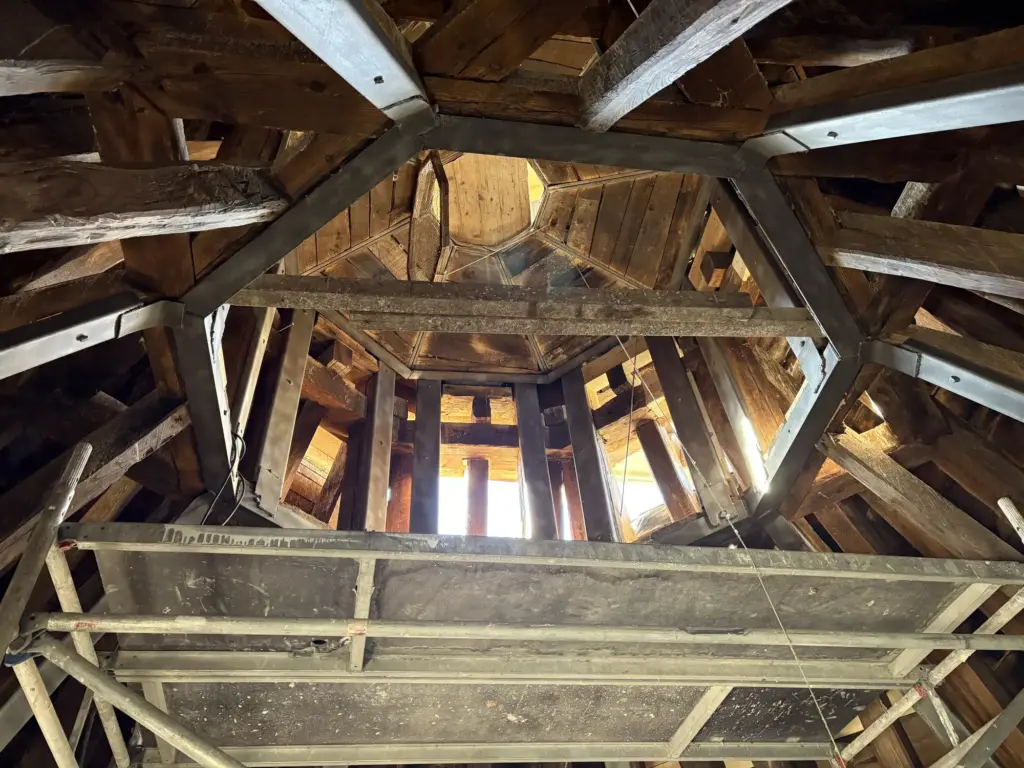 Restauración de la torre del monasterio de Yuso en San Millán de la Cogolla