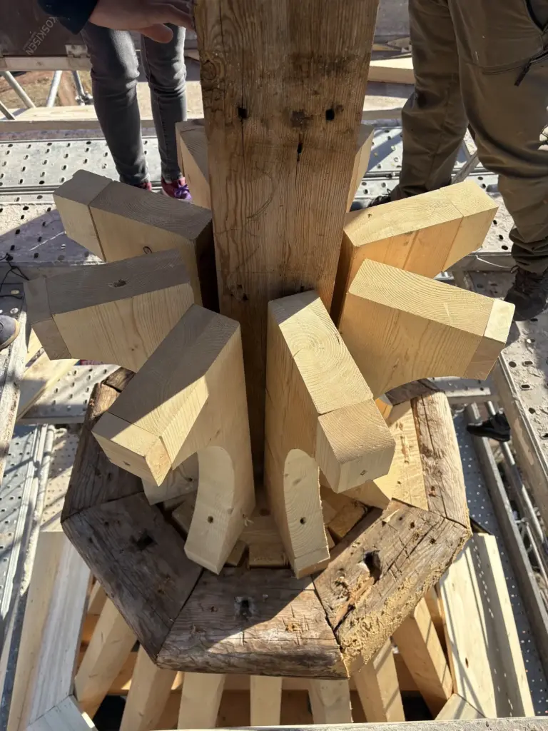 Restauración de la torre del monasterio de Yuso en San Millán de la Cogolla