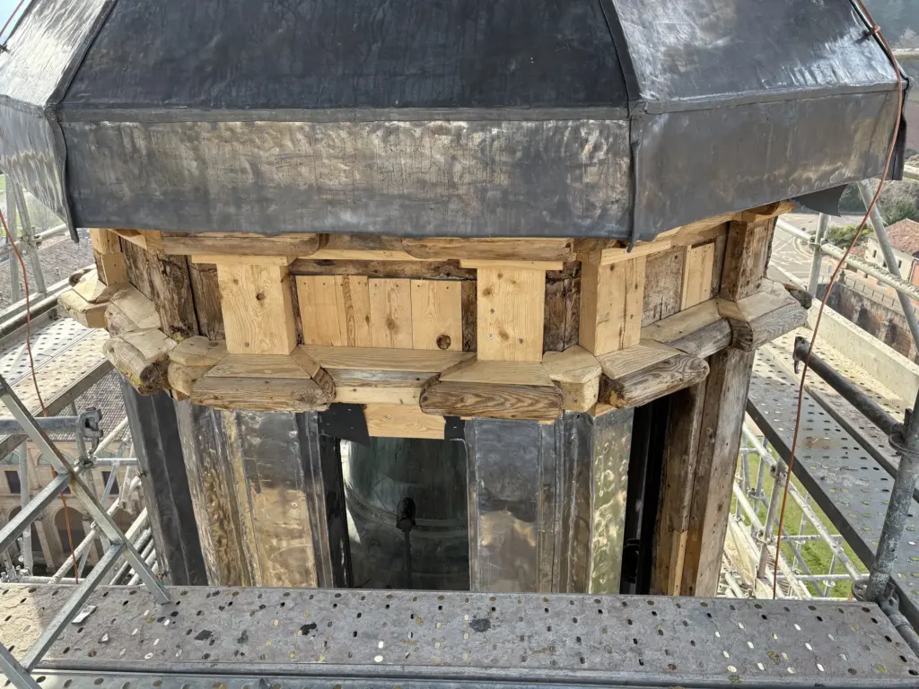 Restauración de la torre del monasterio de Yuso en San Millán de la Cogolla