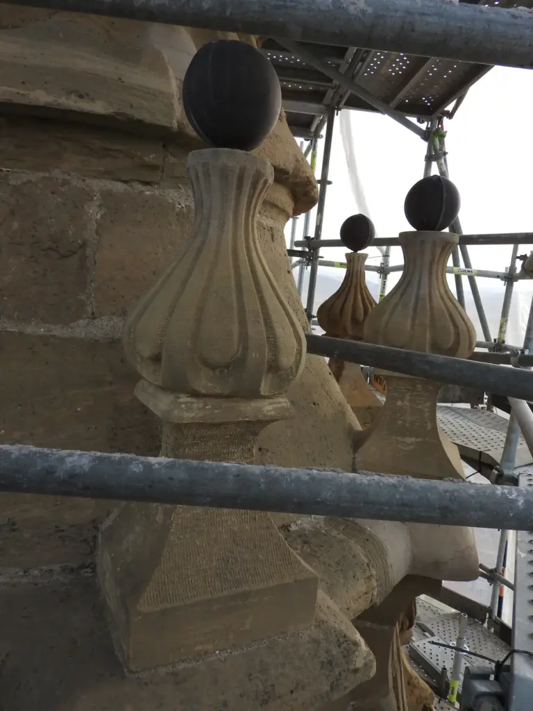 Restauración de la torre de la catedral en Santo Domingo de la Calzada