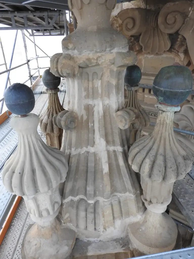 Restauración de la torre de la catedral en Santo Domingo de la Calzada